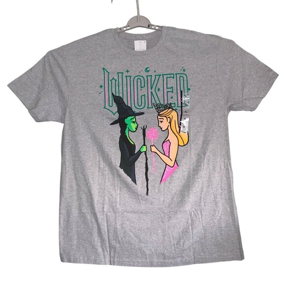 Wicked Womens Musical Theater Graphic Shirt Witch Princess Design Size XL - Picture 2 of 8